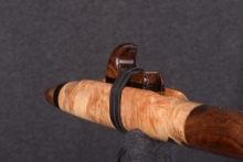 Maple Burl Native American Flute, Minor, Mid G-4, #T10G (2)